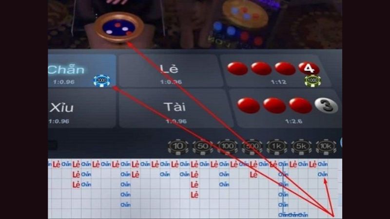 Giao diện các phần mềm soi cầu xóc đĩa