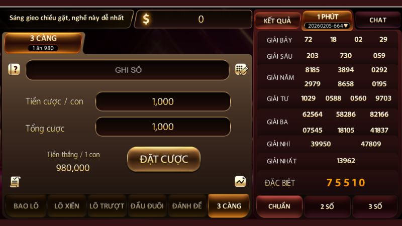 Lô Đề Nhanh Sunwin là phiên bản xổ số siêu tốc